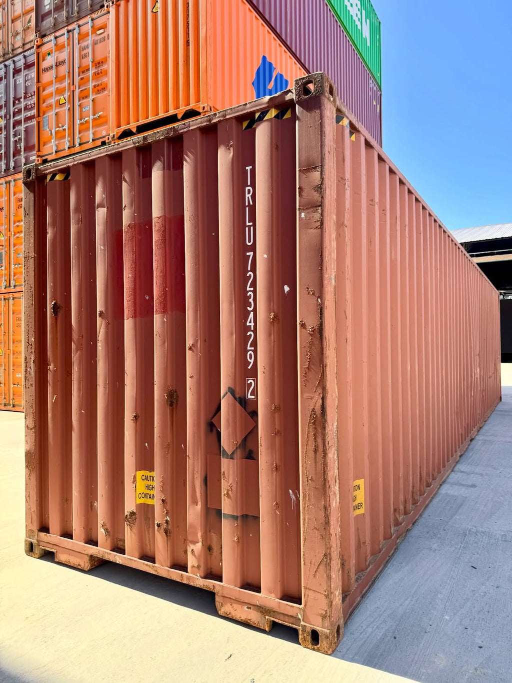 12m / 40ft High Cube Shipping Container