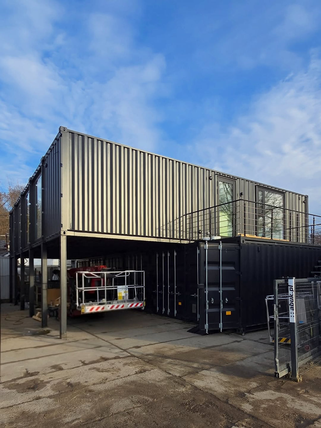 Multi-Storey Shipping Container Building / Modular Complex