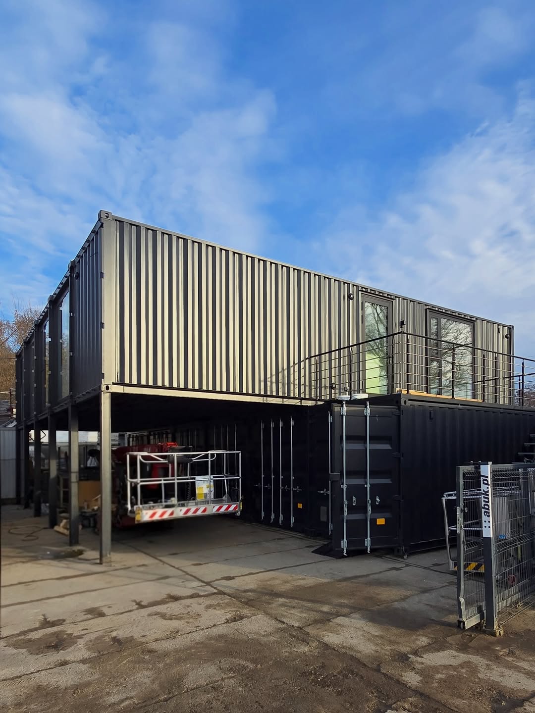Multi-Storey Shipping Container Building / Modular Complex