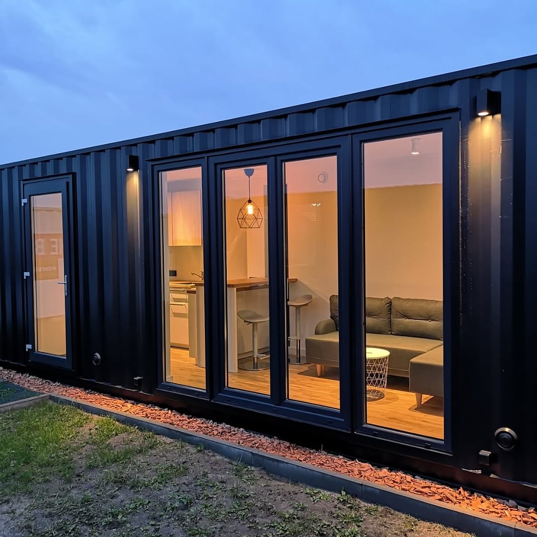 40ft (12m) Luxury Studio Container | Modern Modular Living Unit