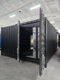 Modern Black Container Office / Studio