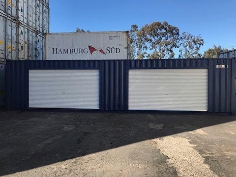 40ft / 12m Double Roller Door Storage Container
