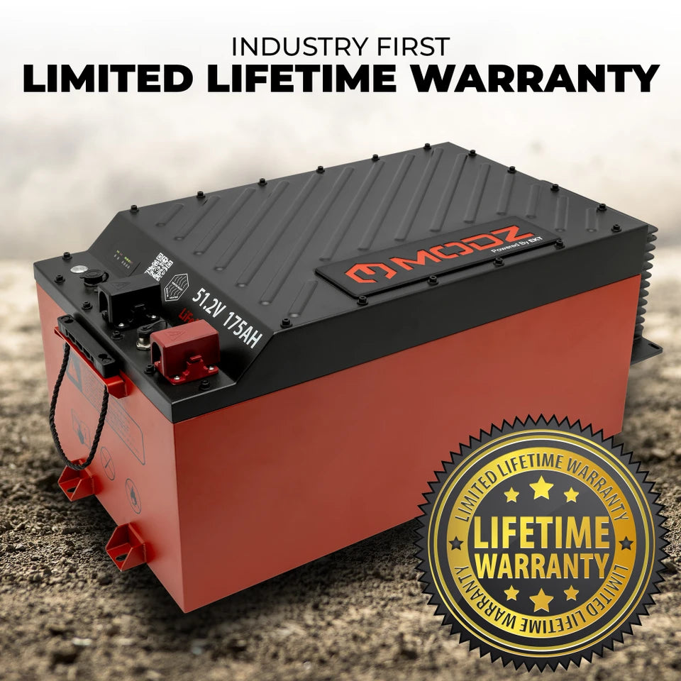 MODZ® Universal 48V (51.2V) 175Ah Blade Lithium Golf Cart Battery Bundle