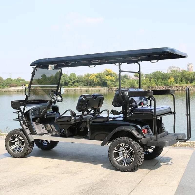 5000W Custom 6-Passenger Electric Hotel Golf Cart