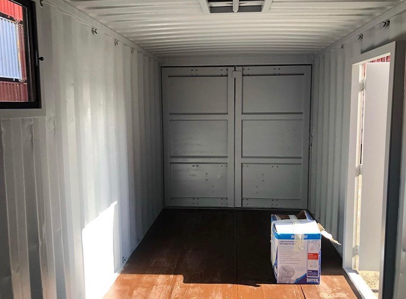 20ft / 6m Personnel Door Shipping Container