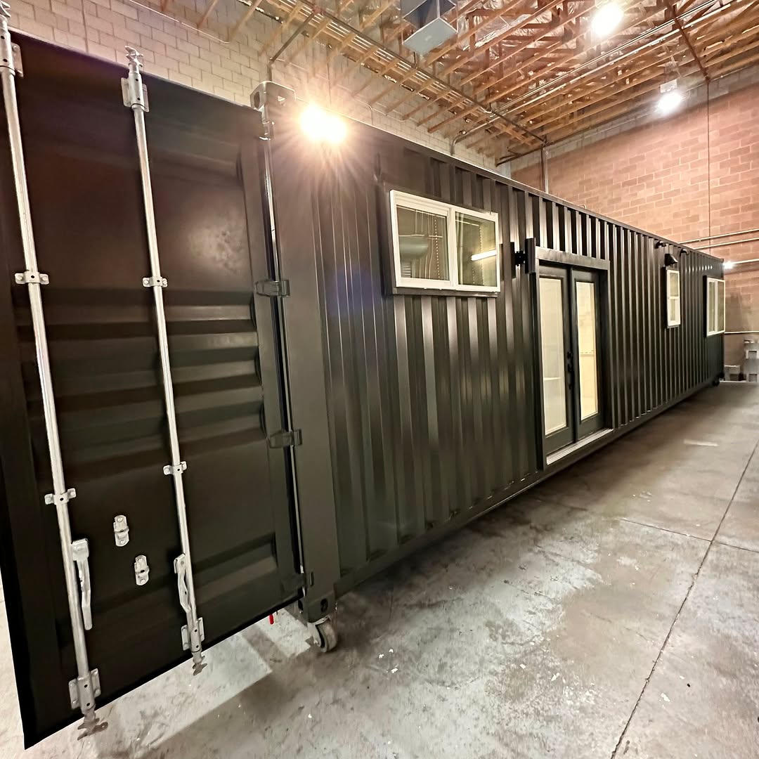 40ft (12m) Luxury Studio Container | Modern Modular Living Unit