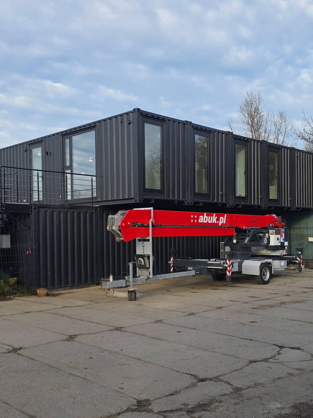 Multi-Storey Shipping Container Building / Modular Complex