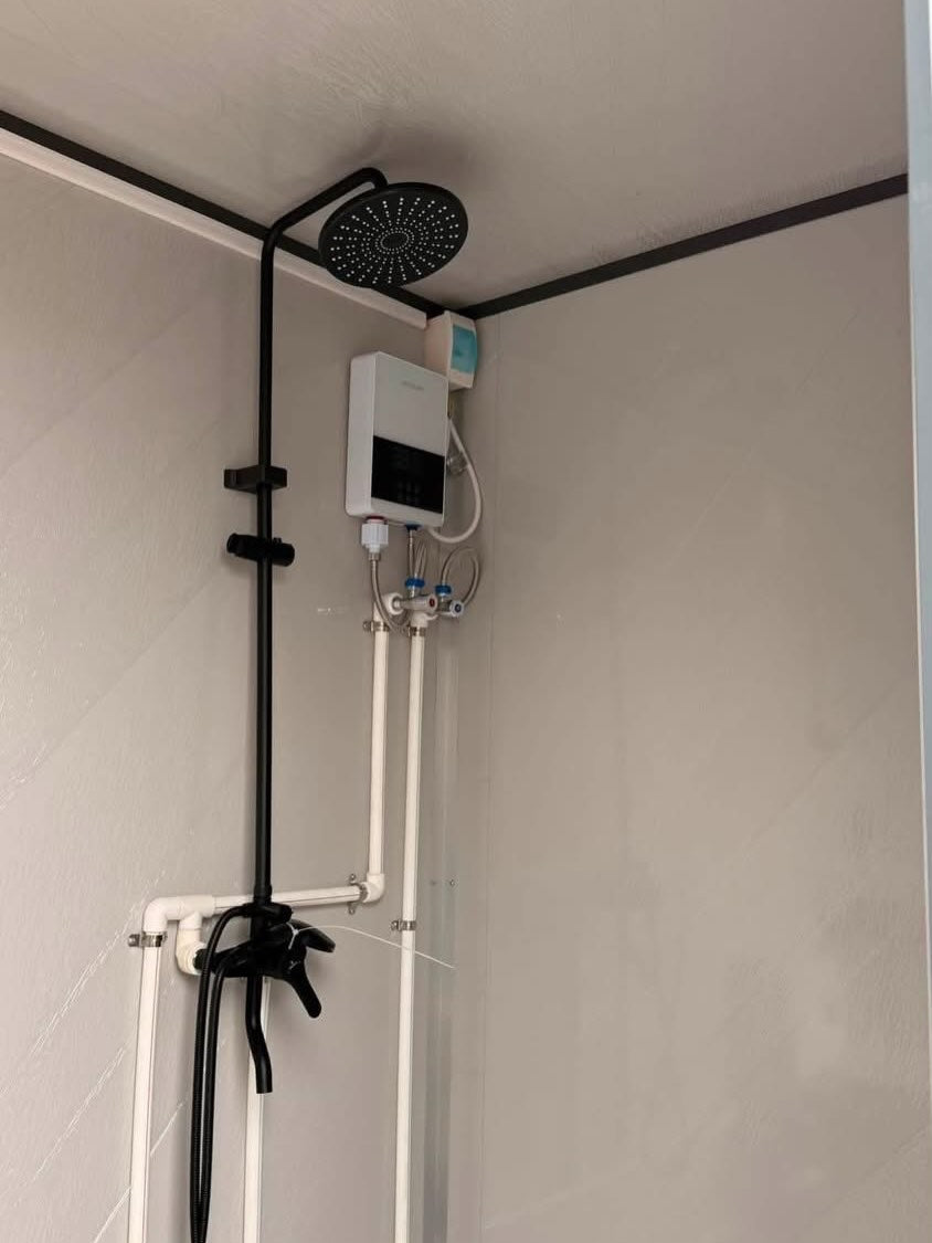 6m/20ft Portable Prefabricated Shower & Toilet Ablution Unit