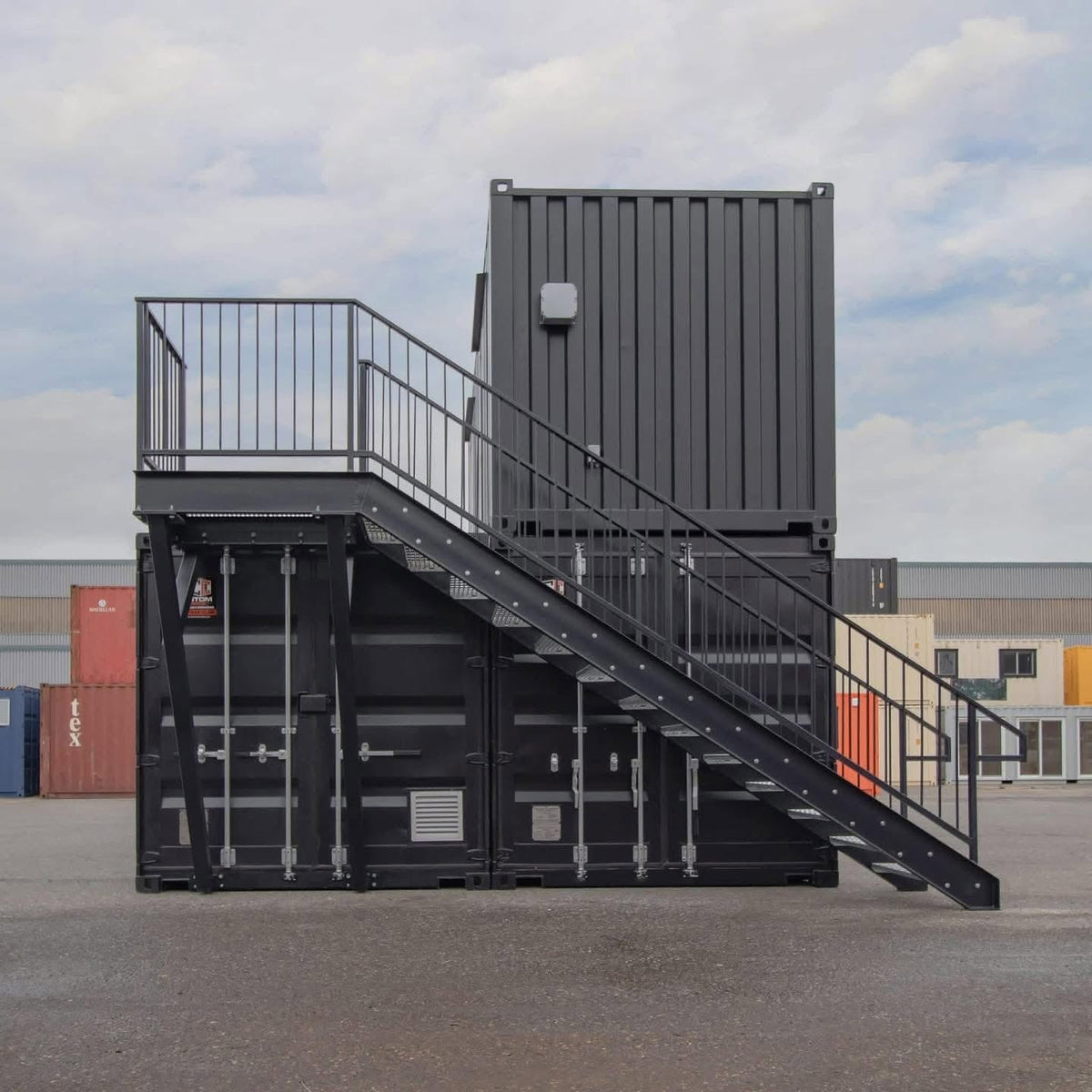 3x 20ft Double-Storey Modular Container Office