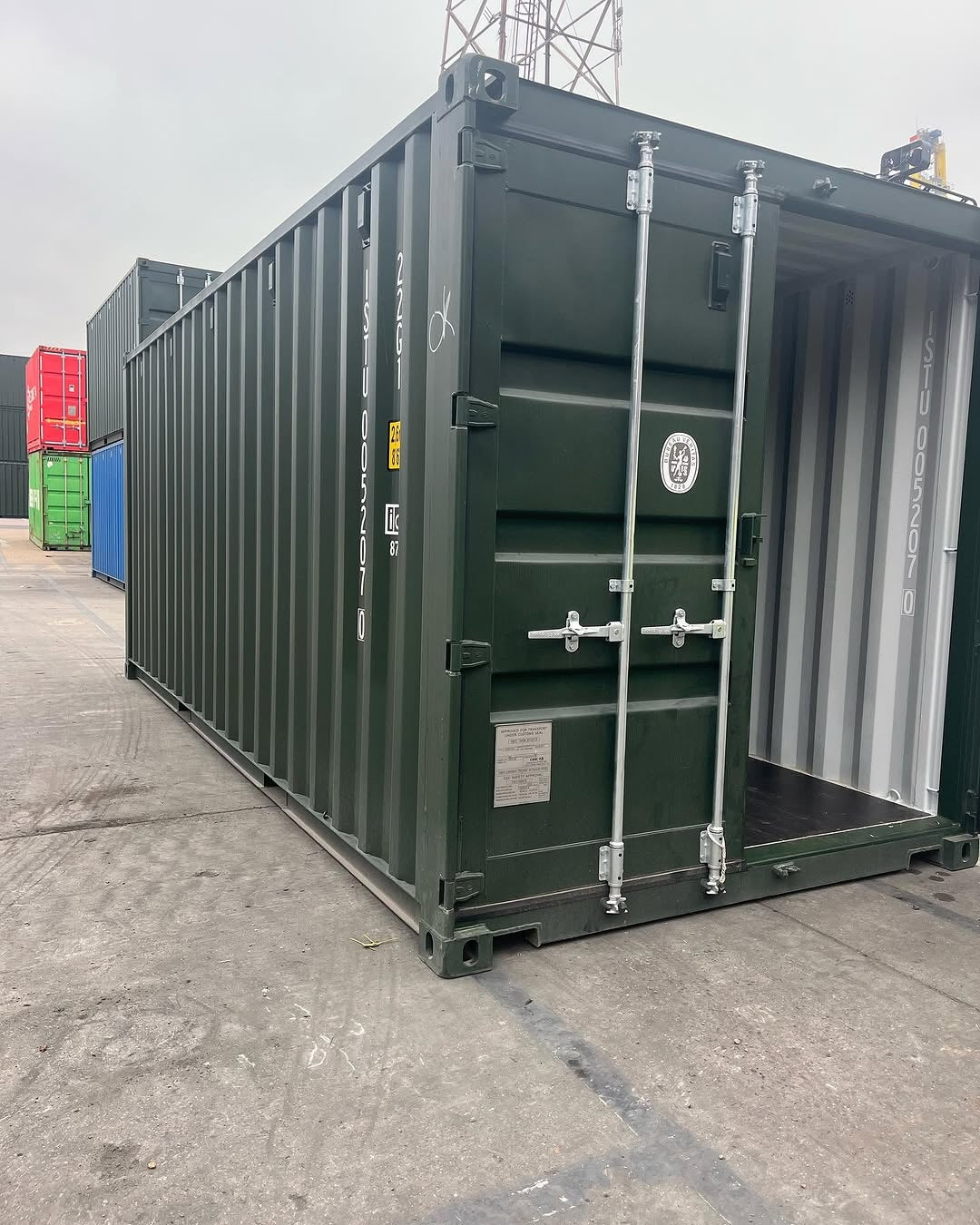 6m (20ft) Dry Storage Shipping Container | Secure Steel Storage Solution