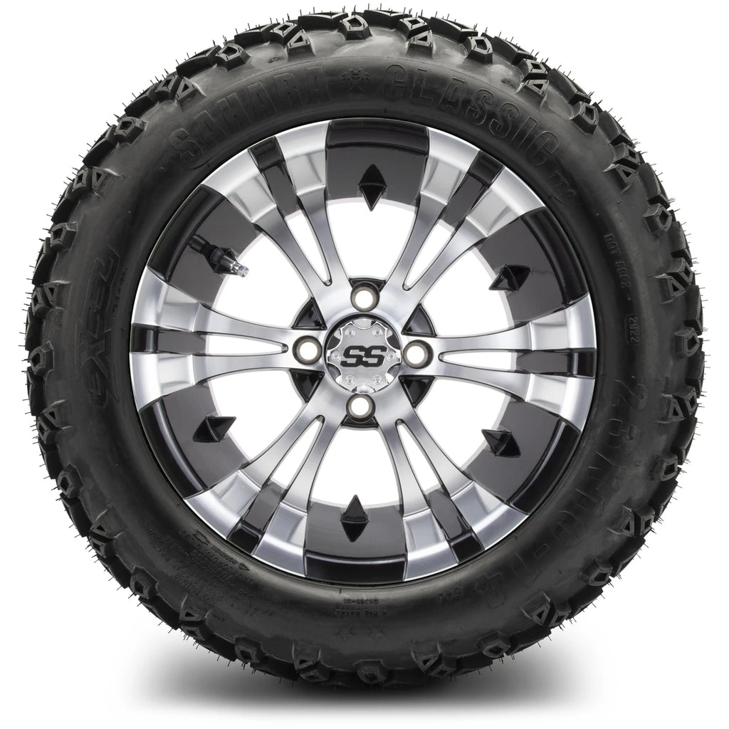 MODZ® 14" Vampire Machined Black – Lifted Tire & Wheel Combo