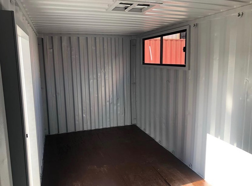 20ft / 6m Personnel Door Shipping Container
