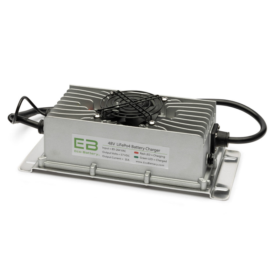 Eco Battery 48V (51V) 105Ah Gen3 Thru Hole Golf Cart Lithium Battery Bundle