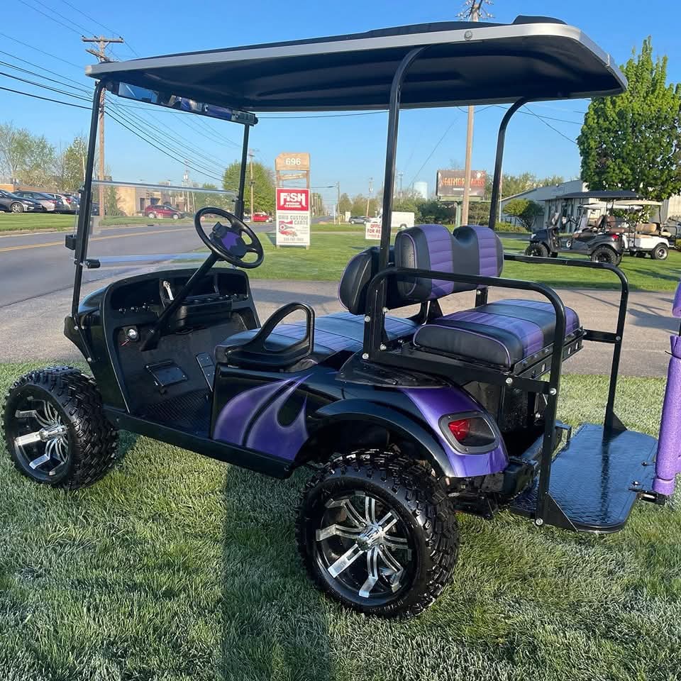 Custom E-Z-GO TXT 48V Electric Golf Car
