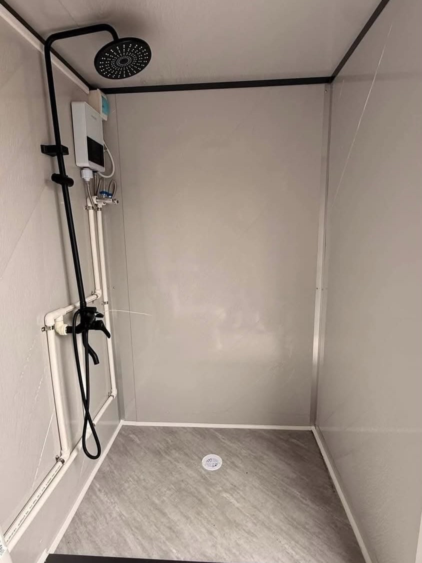 6m/20ft Portable Prefabricated Shower & Toilet Ablution Unit