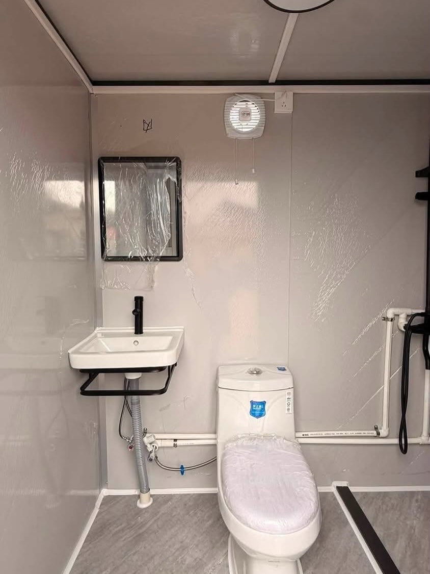 6m/20ft Portable Prefabricated Shower & Toilet Ablution Unit