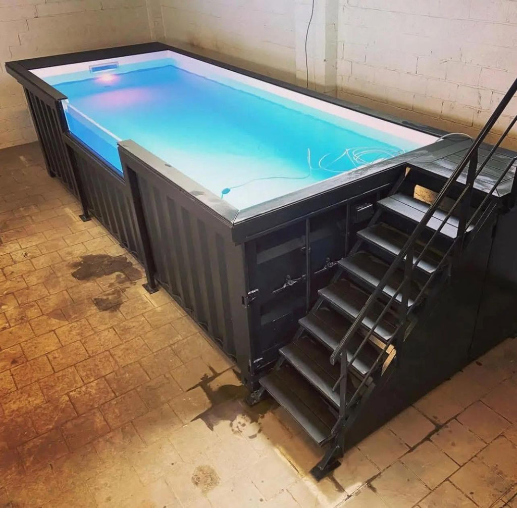 12m / 40ft Shipping Container Swimming Pool