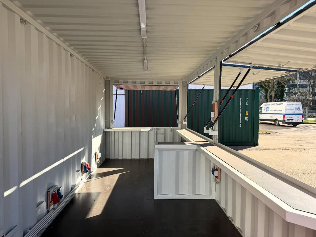 6m / 20ft Container Tuck Shop / Serving Kiosk