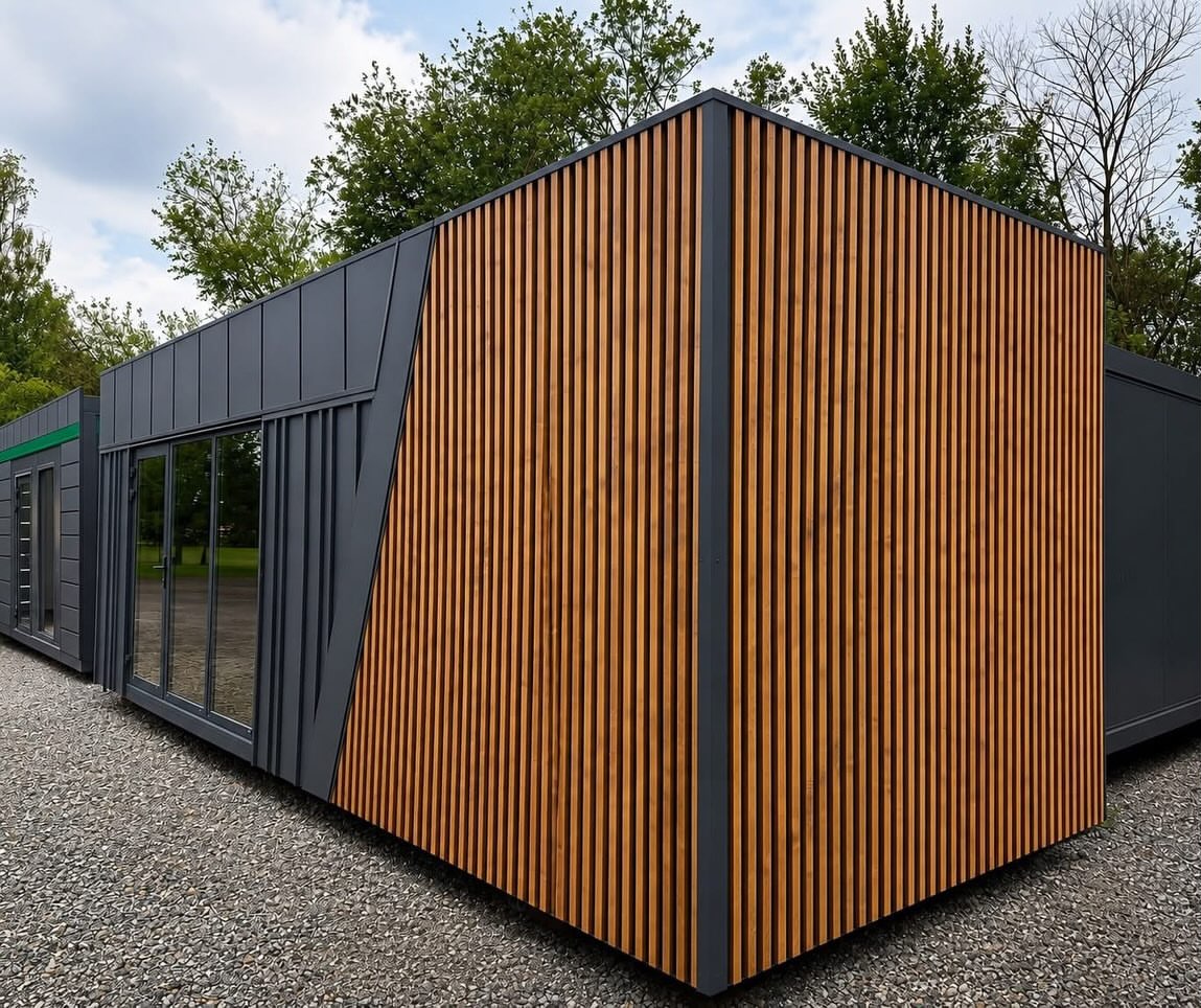 6m Modern Prefabricated Office Cabin