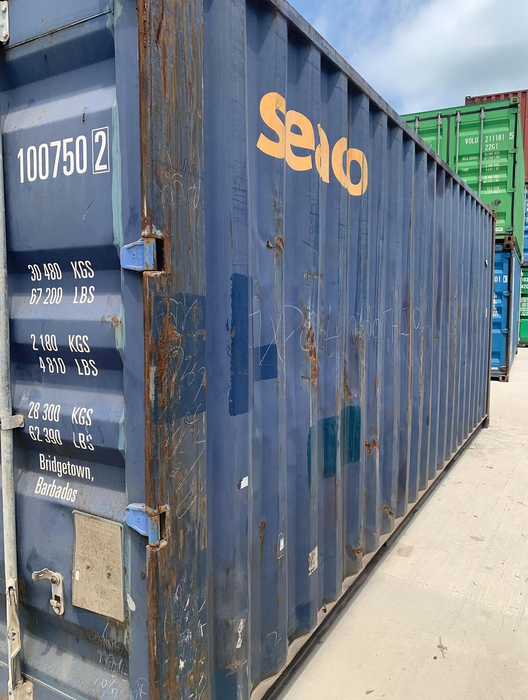 20ft / 6m Used General Purpose Shipping Container