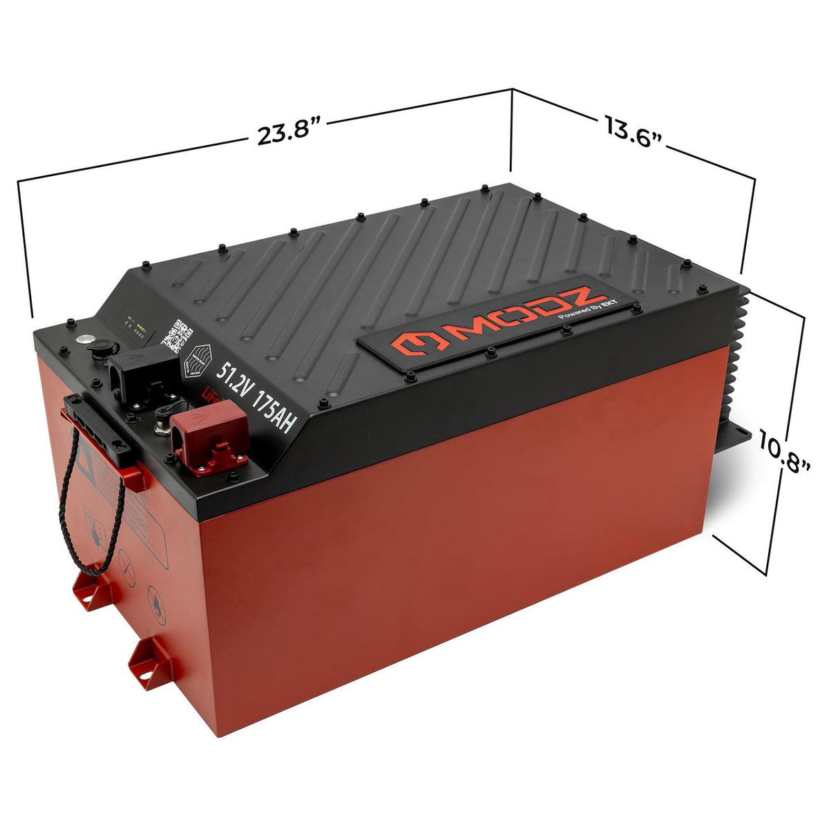 MODZ® Universal 48V (51.2V) 175Ah Blade Lithium Golf Cart Battery Bundle