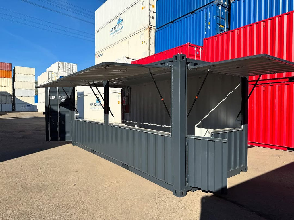 6m / 20ft Container Tuck Shop / Serving Kiosk