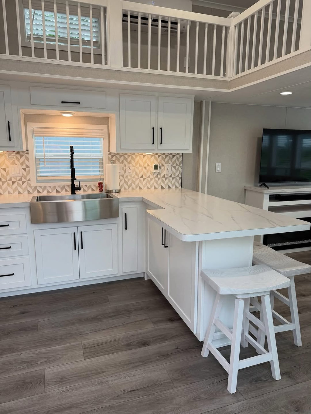 Luxury Loft Tiny Home / Park Model Home