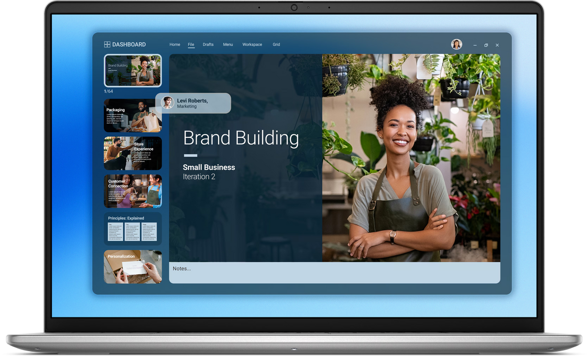 Dell 16 Laptop – Intel® Core™ 7 150U