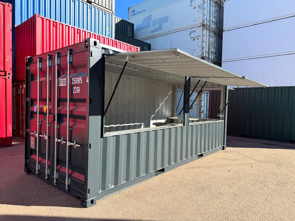 6m / 20ft Container Tuck Shop / Serving Kiosk