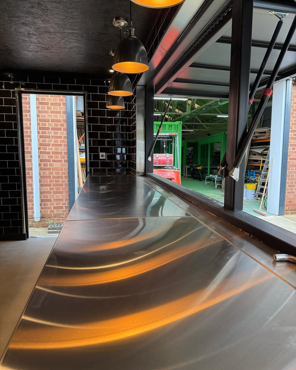 20ft Luxury Food Kiosk Shipping Container