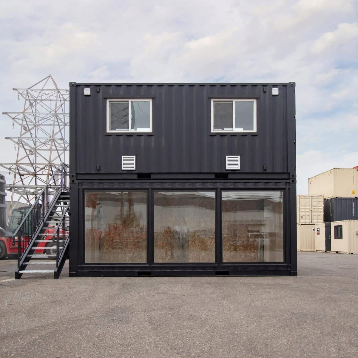 3x 20ft Double-Storey Modular Container Office