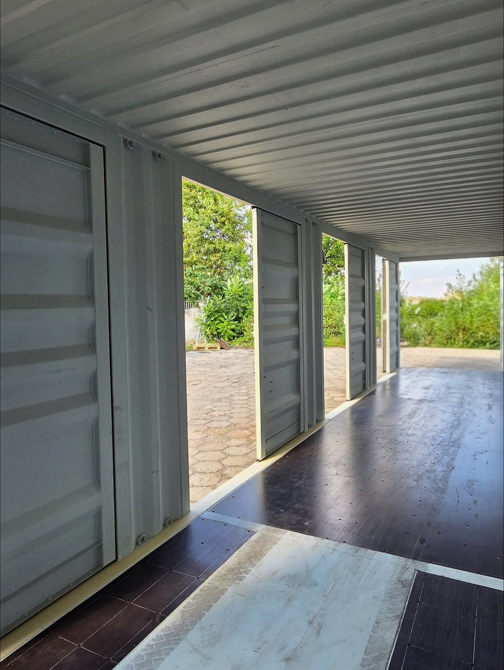 12m / 40ft Full Open-Side Shipping Container