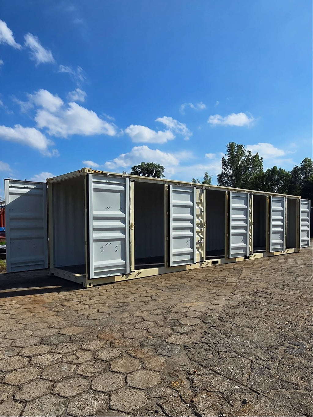 12m / 40ft Full Open-Side Shipping Container