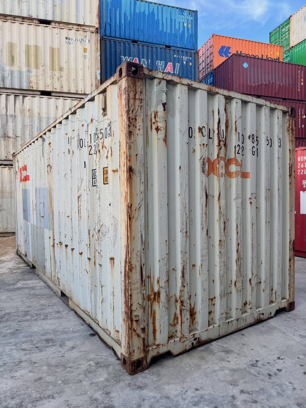 20ft / 6m Used General Purpose Shipping Container