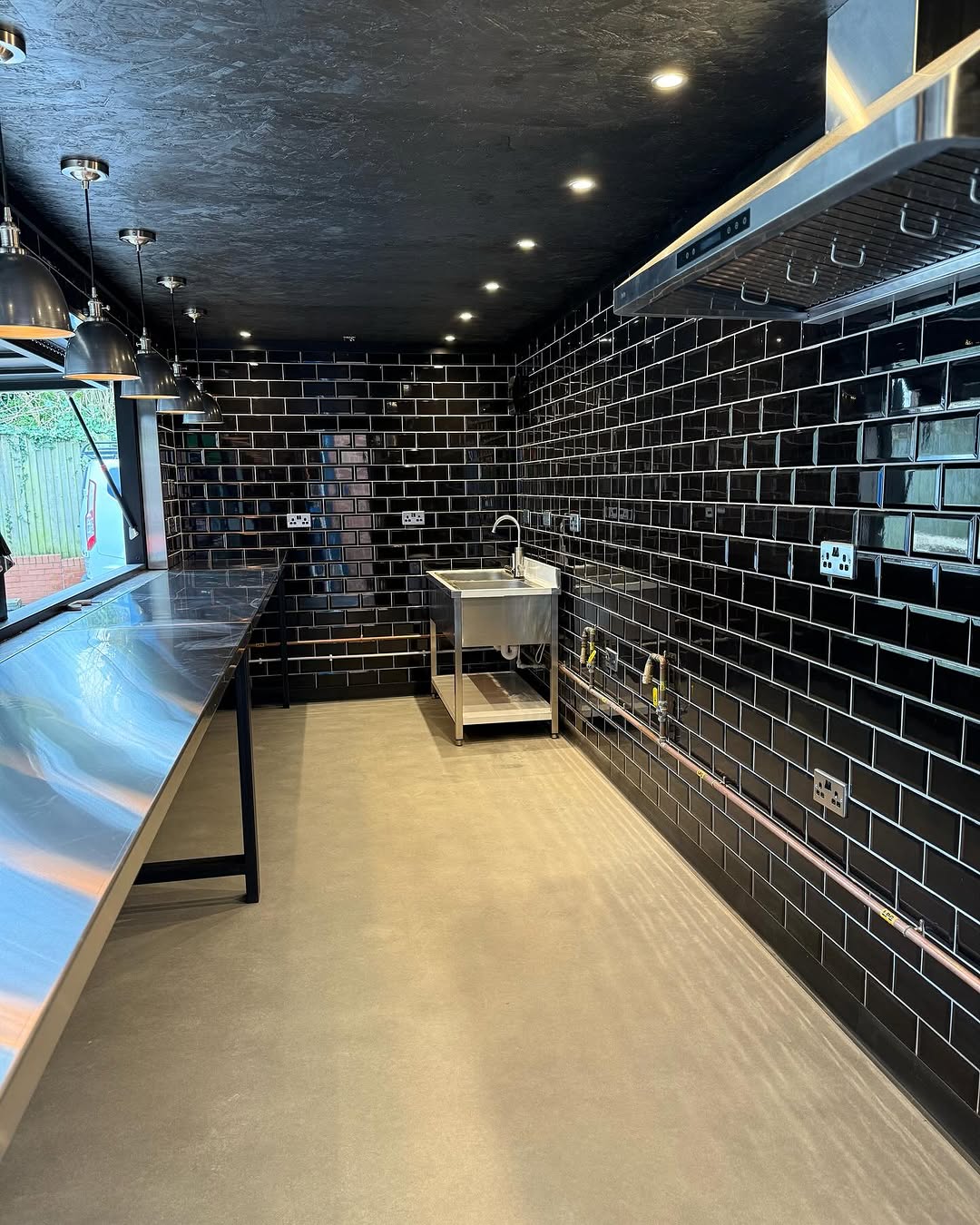 20ft Luxury Food Kiosk Shipping Container