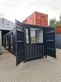 Modern Glass-Front Container Office / Studio