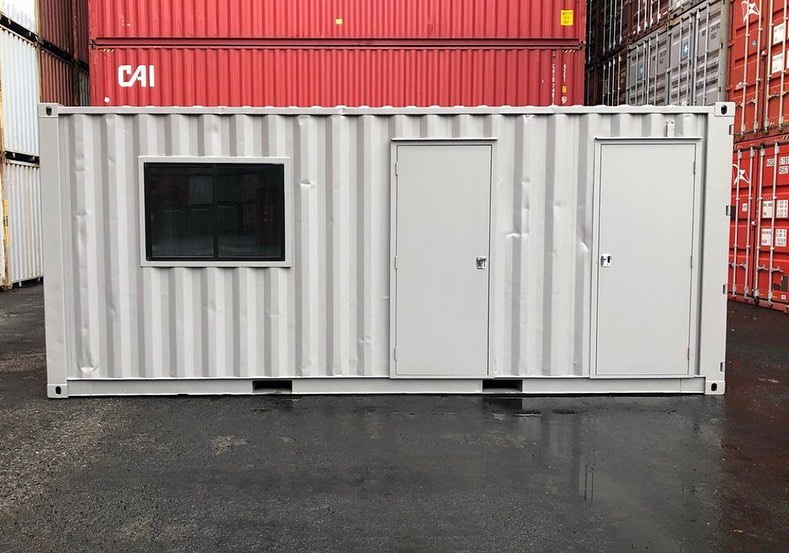 20ft / 6m Dual-Access Site Container