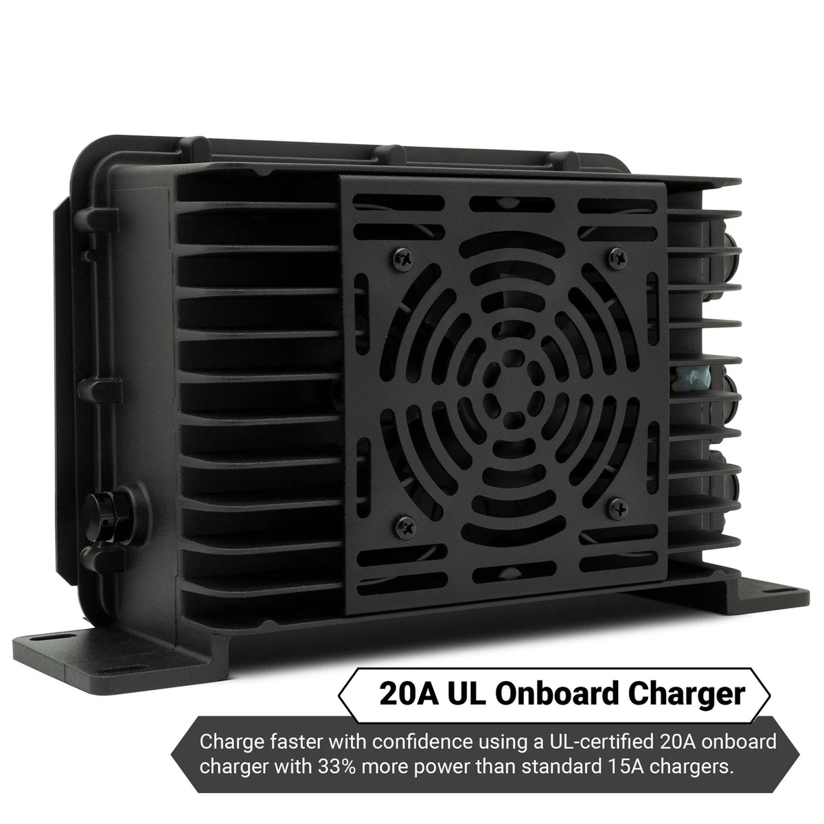 MODZ® Universal 48V (51.2V) 105Ah Nano Lithium Golf Cart Battery Bundle