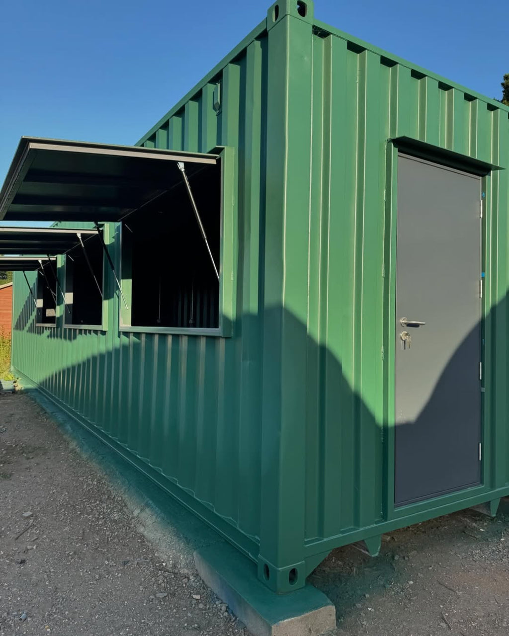 40ft Commercial Food Kiosk Shipping Container