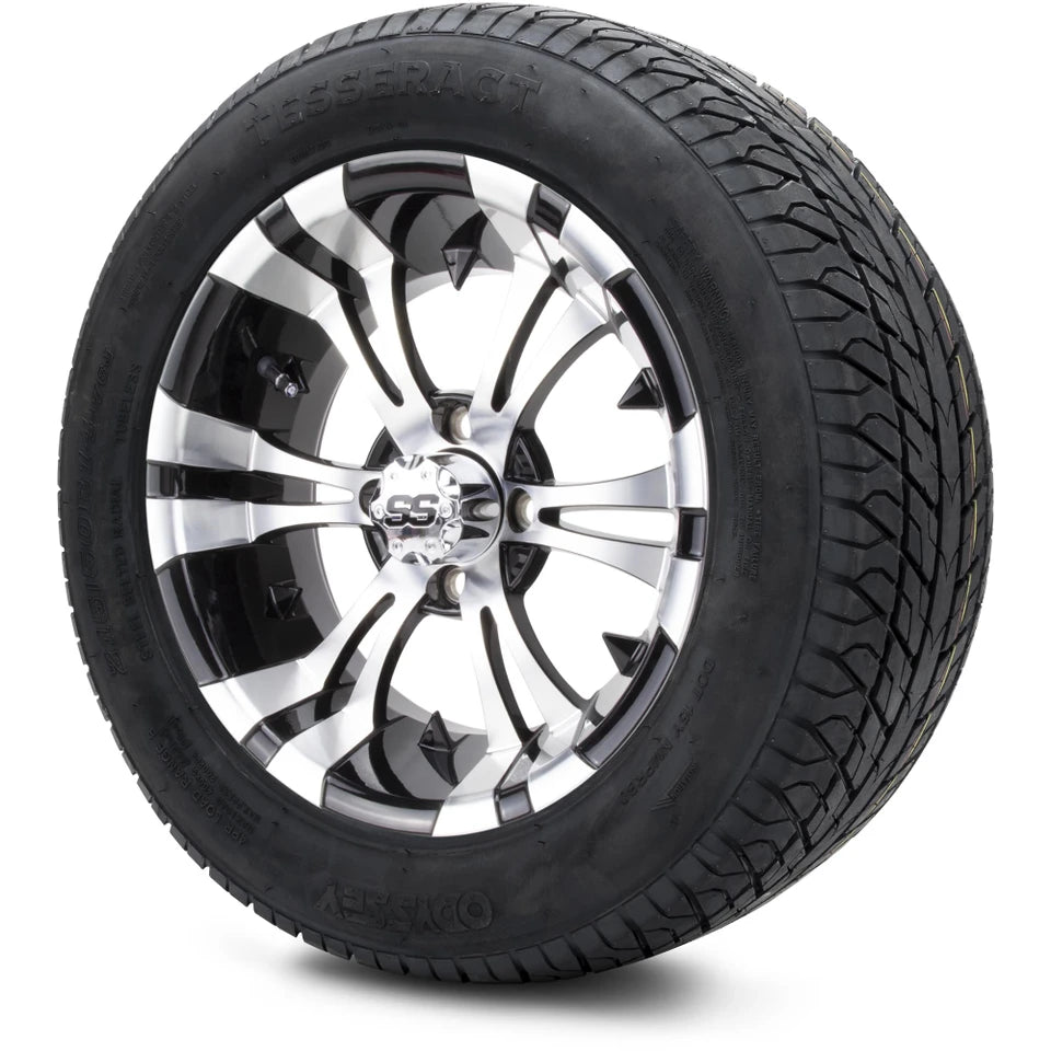 MODZ® 14" Vampire Machined Black – Lifted Tire & Wheel Combo
