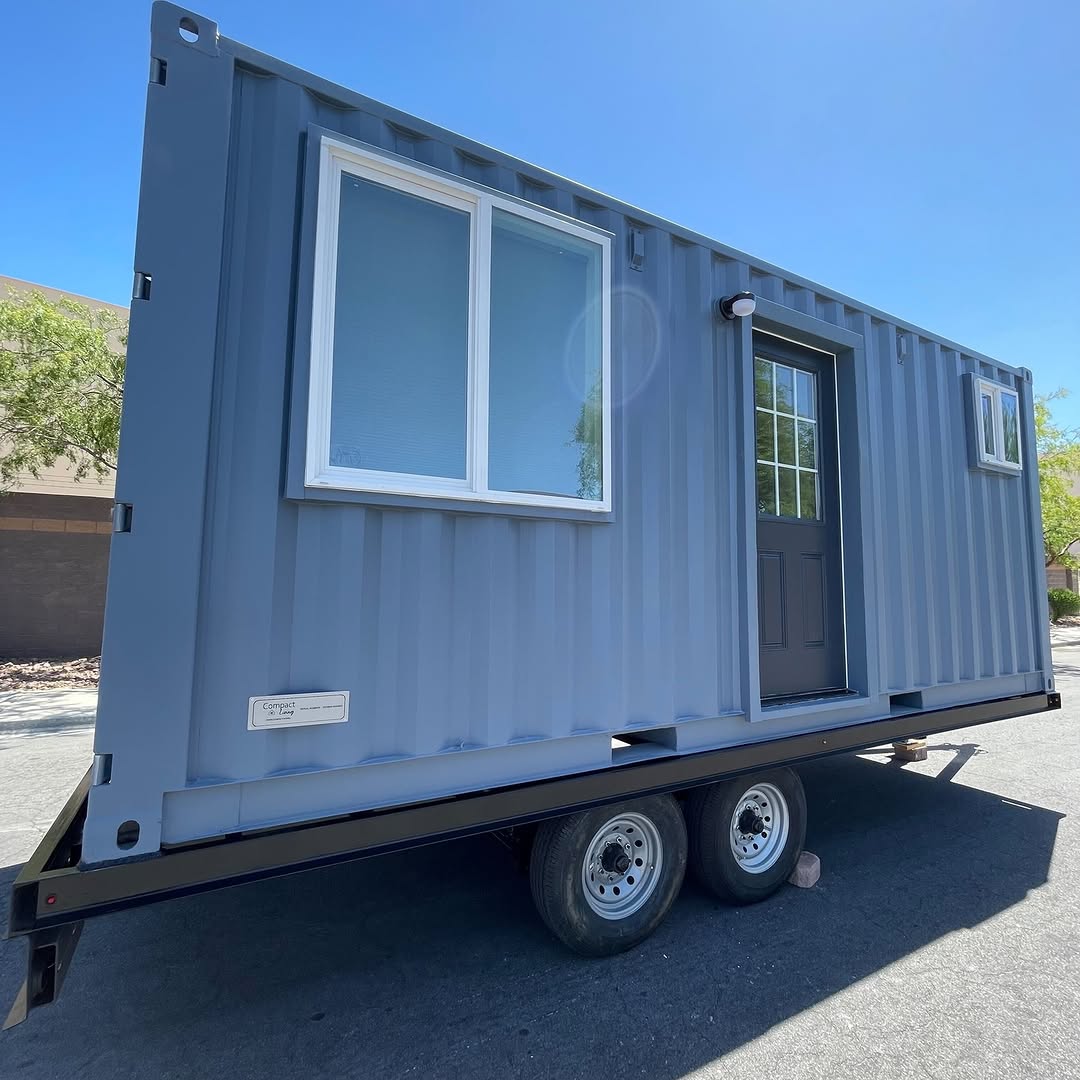 20ft Mobile Office Container on Trailer | Portable Site Office