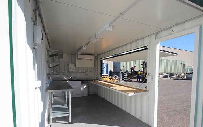 20ft / 6m Container Tuck Shop