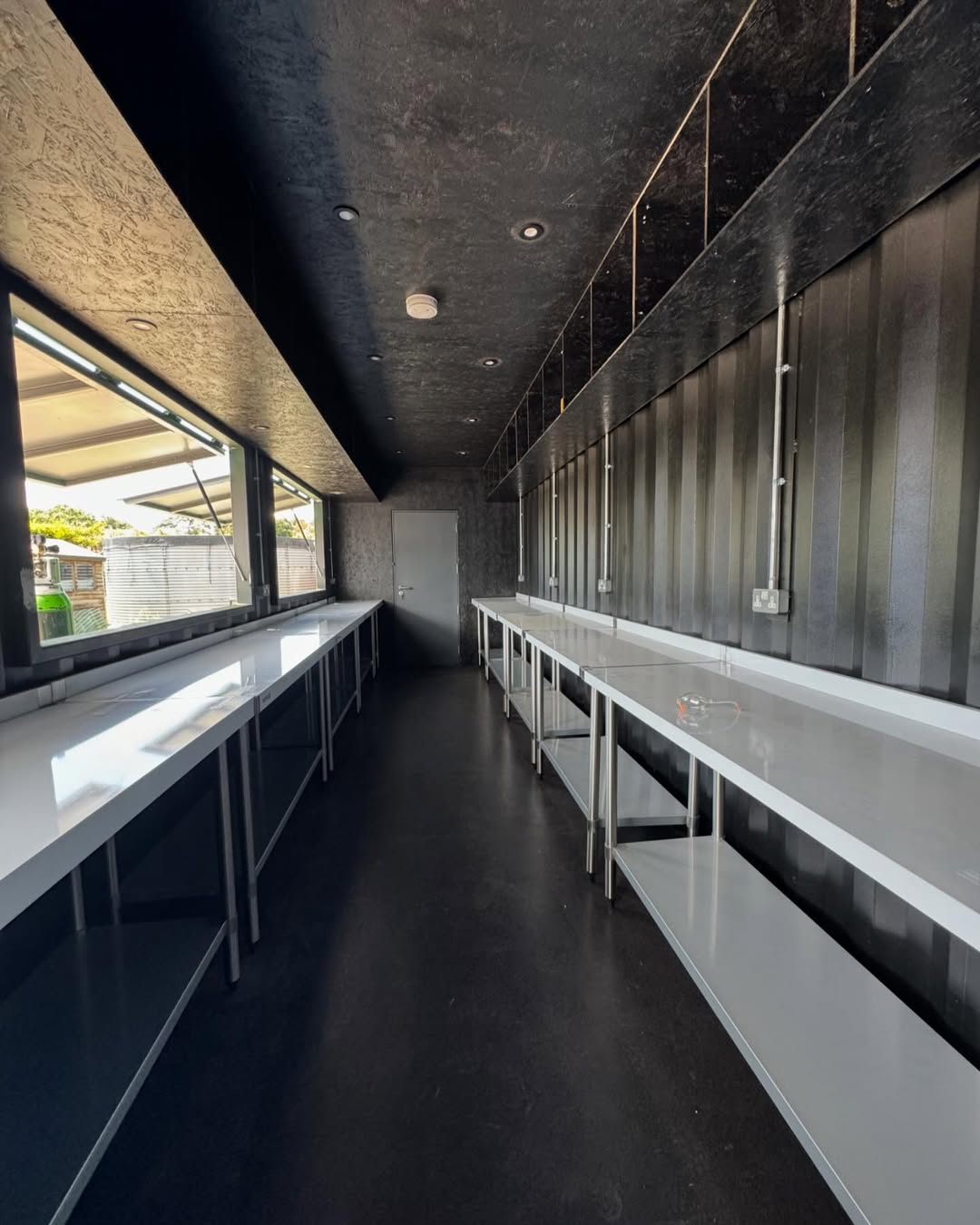 40ft Commercial Food Kiosk Shipping Container