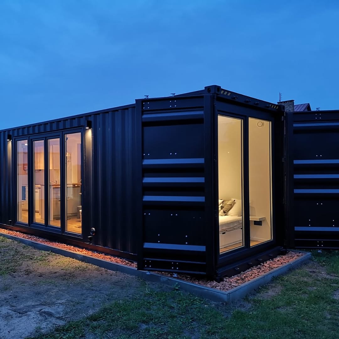 40ft (12m) Luxury Studio Container | Modern Modular Living Unit