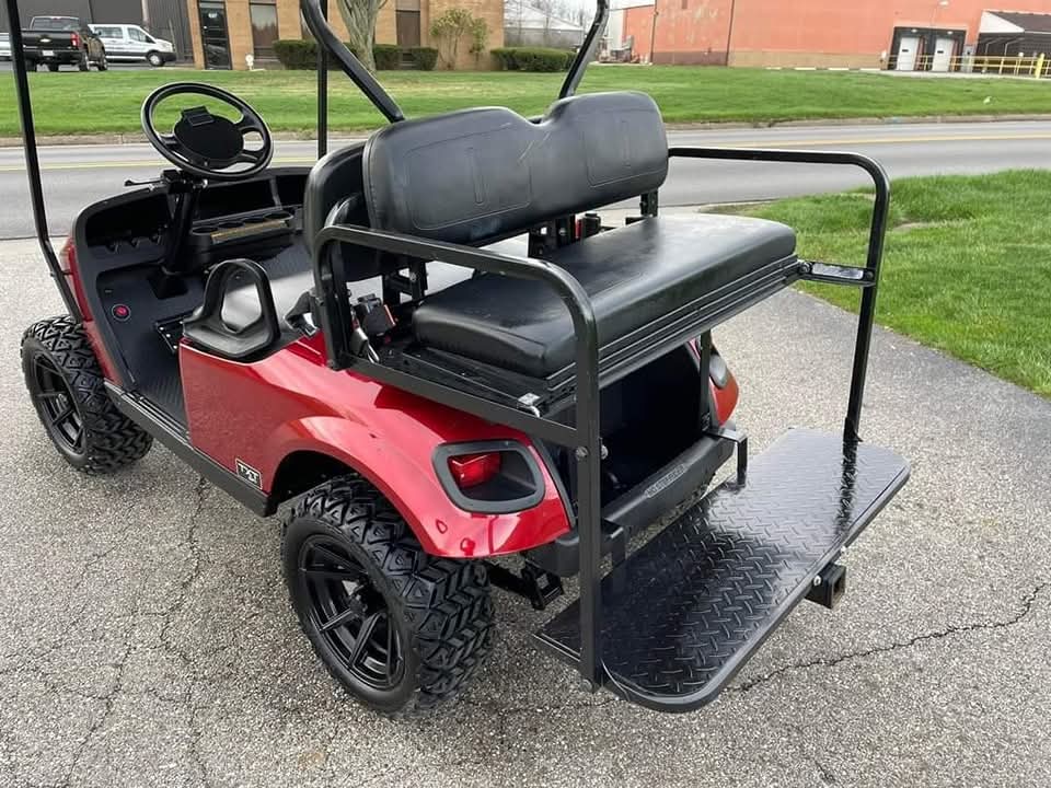 Custom E-Z-GO TXT 48V Lifted Electric Golf Cart